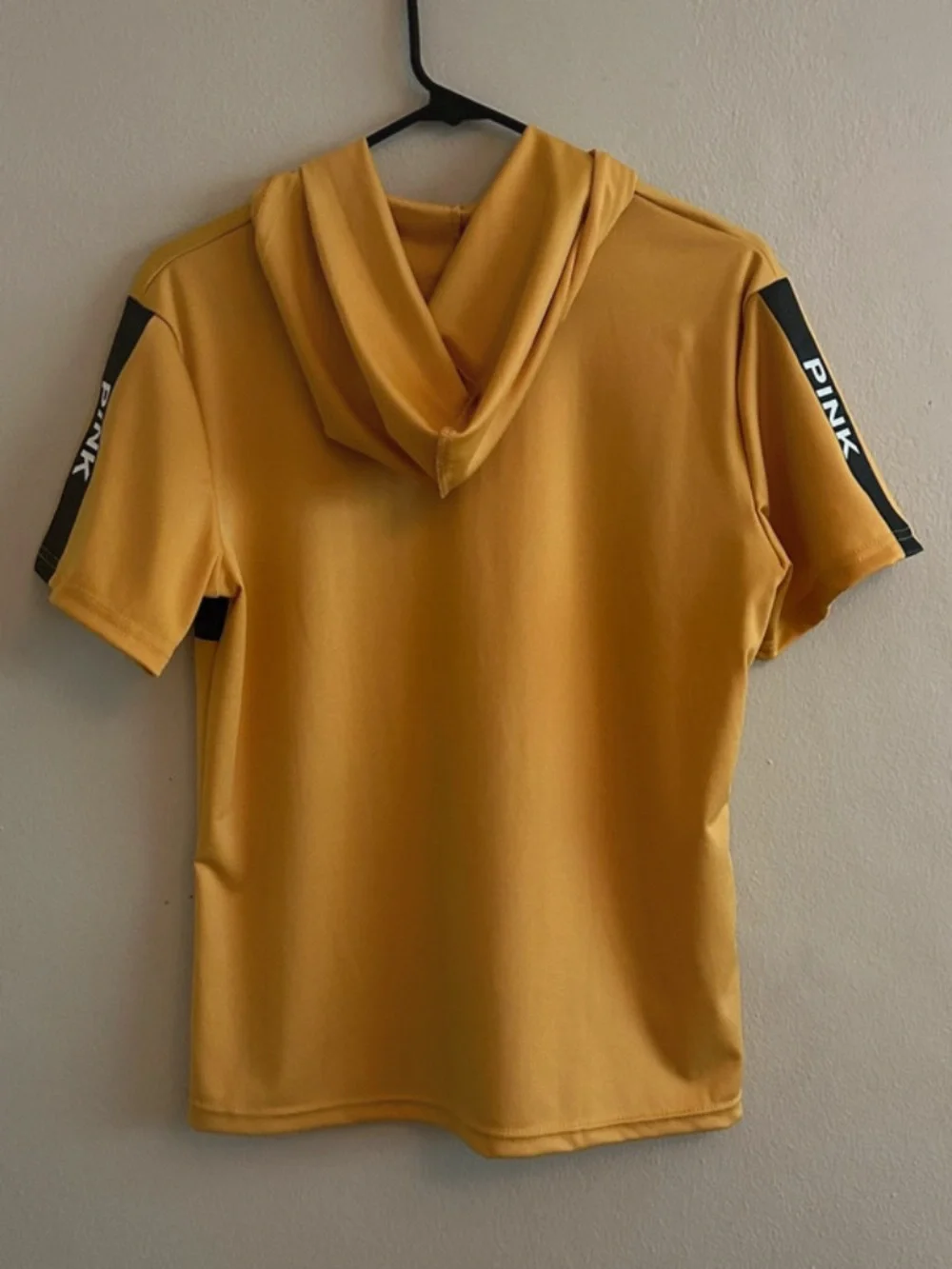 Mustard Yellow and Black Hoodie Set